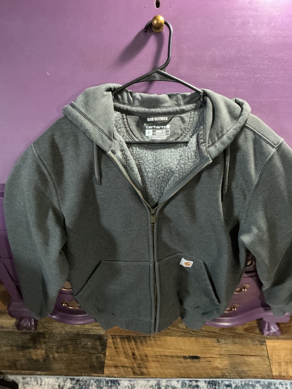 Rain Defender Zip Front Hoodie